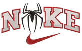 Nike Spiderman 3 - Embroidery Design - FineryEmbroidery